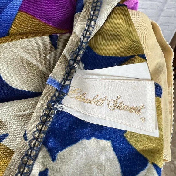 Elizabeth Stuart One-Piece Floral Hawaiian Strap Bathing Suit | Made in USA | 8 - Picture 4 of 4